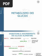 3-Metabolismo Dei Glucidi