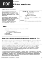 O CID para Transtorno Do Déficit de Atenção Com Hiperatividade | PDF