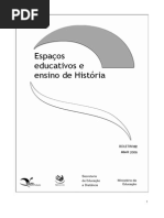Espaços Educativos e Ensino de História