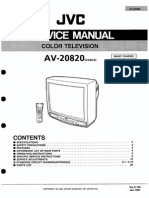 JVC AV-20820 Manual de Servicio