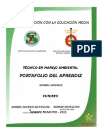 Portada Portafolio Aprendiz