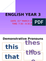 Demonstrative Pronouns