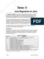 Expresiones regulares en Java