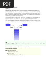 Stacks and Queues