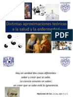 Distintas Aproximaciones Teóricas A La Salud y La Enfermedad PDF