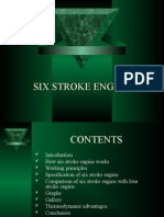 Six Stroke Engine Constructional Details