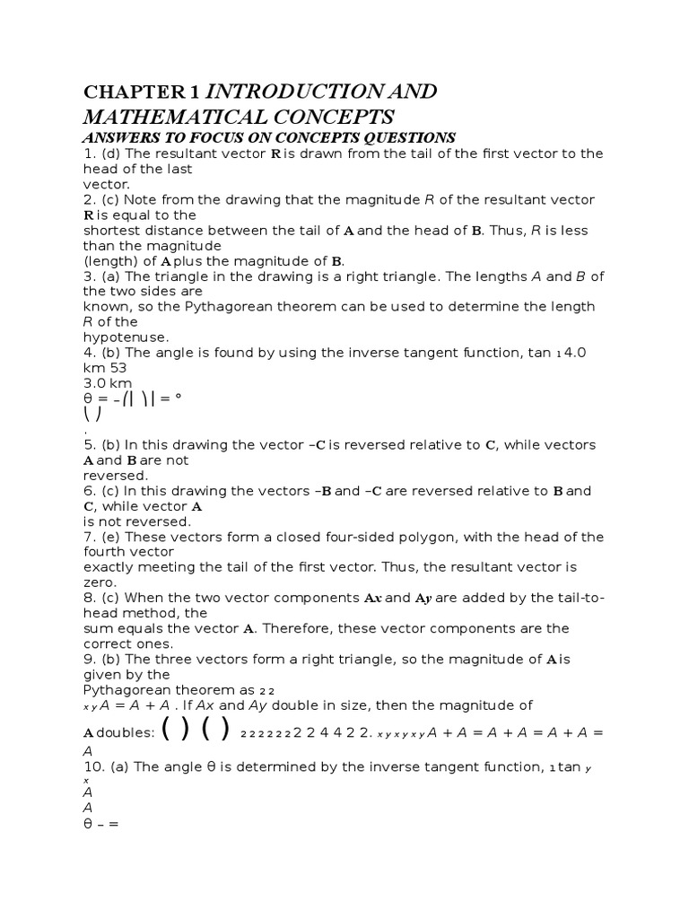 Vector Mathematics Guide | PDF | Euclidean Vector | Triangle
