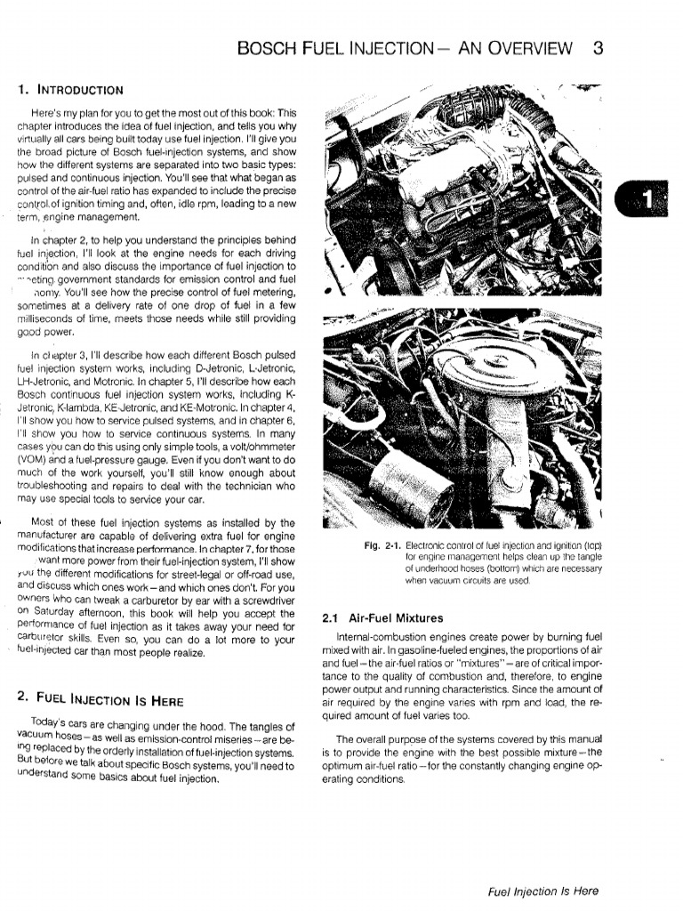 ACC-C30-9690 - (GFIB) BOSCH FUEL INJECTION AND ENGINE MANAGEMENT - BENTLEY  SERVICE MANUAL - SOLD EACH