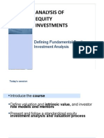 CNC1_Defining Fundamental Equity Investment Analysis (Noted)