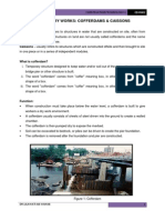  Cofferdams & Caissons