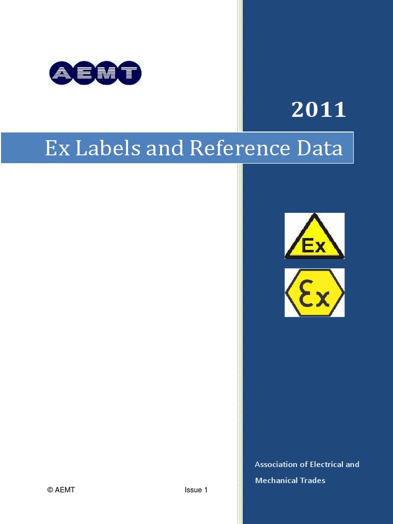 Aemt Ex Labels Guidelines | PDF | Chemistry | Energy And Resource
