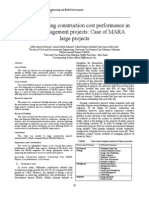 Factors Affecting Construction Cost Performance (IJCEBE) PDF