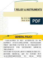 Accident Relief & Instruments