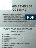  Food and Beverage Processing Soft Drink