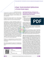 Neurogastroenterology: Gastrointestinal Dysfunctions From The Window of Acute Brain Injury