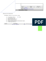 Calculation of Strut Stiffness