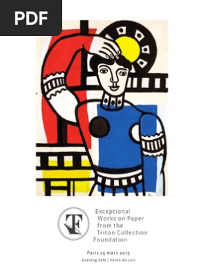 Exceptional Works On Paper From The Triton Collection Foundation Modernisme Style