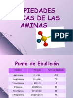 Propiedades Fisicas de Las Aminas