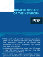 Hemorrhagic Disease of The Newborn