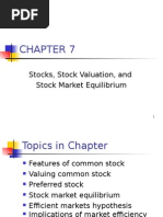 Stock Valuation