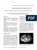 Ampullary CA Associated With An Annular Pancreas