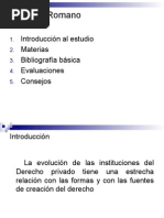 Resumen Derecho Romano Instituciones