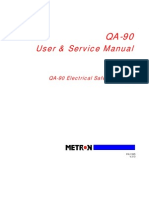 Metron Safety Analyzer QA - 90 - Service User Manual