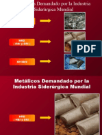 Siderurgia de Aceros Al Carbono Aceracion Materias Primas 2014