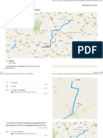 Jalaun, Uttar Pradesh To Mungaoli, Madhya Pradesh - Google Maps PDF