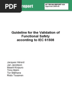NT TR 459_Guideline for the Validation of Functional Safety According to IEC 61508_Nordtest Technical Report