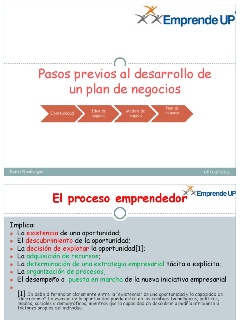 Pasos Clave para un Plan de Negocios | PDF | Modelo de negocio | Cliente