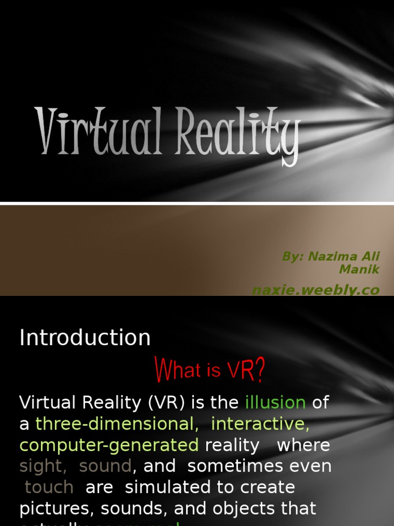 Understanding Virtual Reality in Education | PDF | Computers