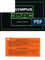 Manual Olympus 35 RC