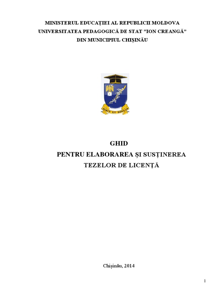Ghid Teza Licenta