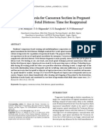 Spinal Anaesthesia for Caesarean Section in Pregnant