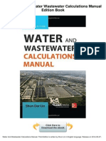 Water Wastewater Calculations Manual Edition Libre