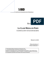 BID La Clase Media en Peru