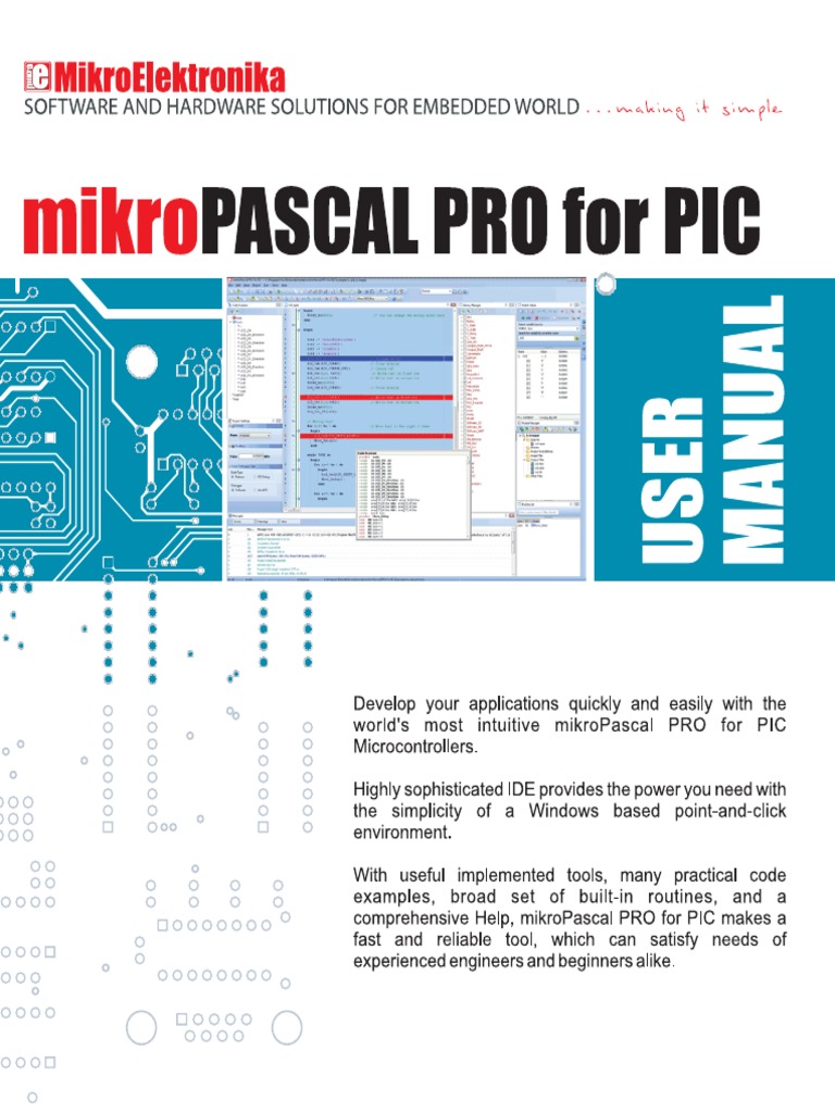Mikropascal Pic Pro Manual V101 Computer Programming Computing
