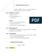 Analisis de Sulfitos Tecavi