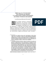 Differença Da Christandade: João Ferreira de Almeida e A Controvérsia Católico-Protestante Nas Índias Orientais Seiscentistas