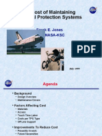 The Cost of Maintaining Thermal Protection Systems: Frank E. Jones Nasa-Ksc