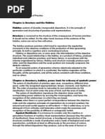 Bourdieu, Pierre. Summary of Toward a Theory of Practice. Habitus, Doxa and the Production of Subjects