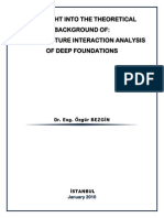 1-Soil Structure Interaction Analysis of Deep Foundations-Theoretical Background