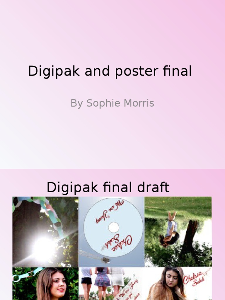 Digipak and Poster Design Analysis | PDF | Social Networking Service ...