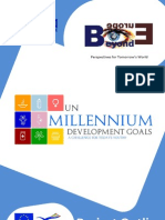 Project Outline - UN Millennium Development Goals - A Challenge For Today's Youth