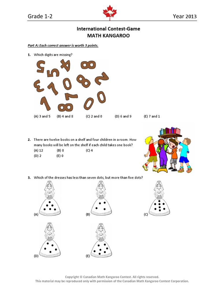 Contoh Soal Kangaroo Math - Pembahasan Soal