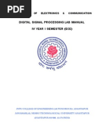 C6713 DSP Lab Mannual 2