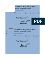 The Overall Modulus For The Counter Shown Here Is