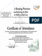 Safe Sleep Practices - Huffer CCR&R, Training