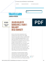 The TraveLearn - Jalan-Jalan Di Bandung 2 Hari 1 Malam - Bisa Banget! PDF